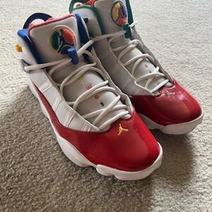 Nike Air Jordan 6 Rings Multicolor Size 13